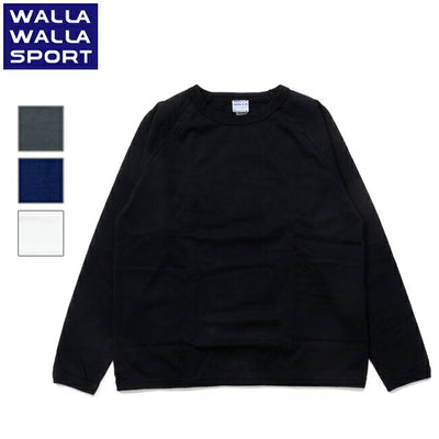 WALLA WALLA SPORT ワラワラスポーツ 9oz L/S Raglan Rib Loose Tee 9ozロングスリーブラグランリブルーズティー 030245-SR
