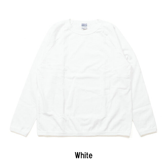 WALLA WALLA SPORT ワラワラスポーツ 9oz L/S Raglan Rib Loose Tee 9ozロングスリーブラグランリブルーズティー 030245-SR