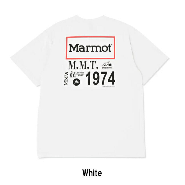 Marmot マーモット MMW Archive Logo T-Shirts MMWアーカイブロゴティーシャツ MTSS25MST077