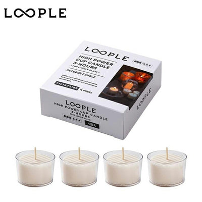 LOOPLE ループル ハイパワーカップキャンドル(キャンドルグラス用) 6662900