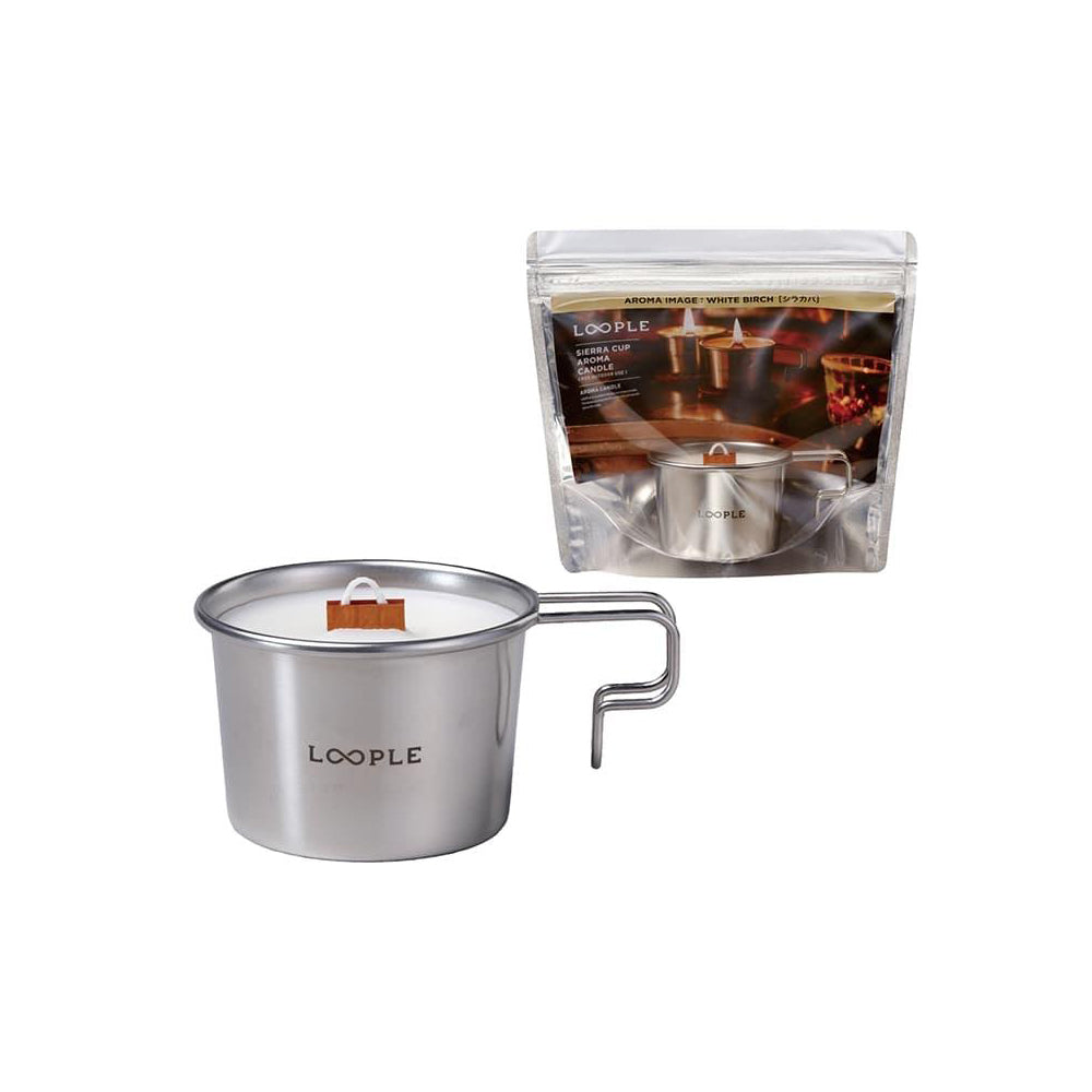 シェラカップアロマキャンドル(シラカバ) 6665501 – アウトドア