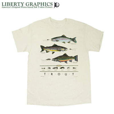 LIBERTY GRAPHICS リバティーグラフィックス Trout & Flies トラウト&フライズ 386