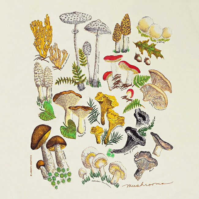 LIBERTY GRAPHICS リバティーグラフィックス Mushrooms マッシュルームズ Y8U