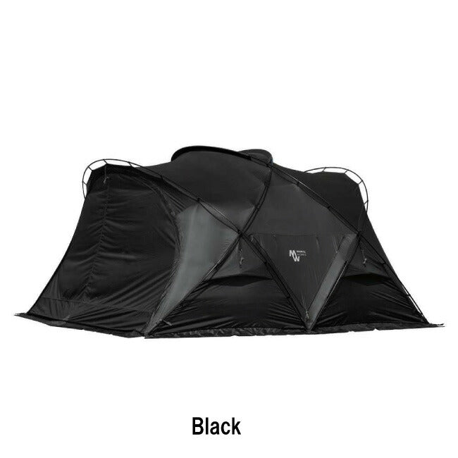 【新品未開封品】テント ブラック MINIMAL WORKS シェルターGE MINIMAL WORKS | MINIMAL WORKS ミニマルワークス SHELTER GE