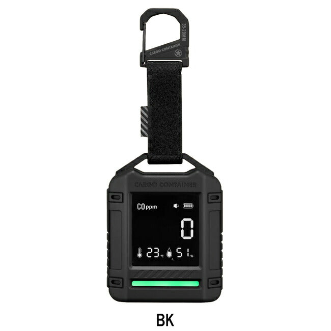 【新品未使用】CARGO CONTAINER　一酸化炭素チェッカー ブラック SAFE CO DETECTOR 一酸化炭素チェッカー – アウトドアショップOrange