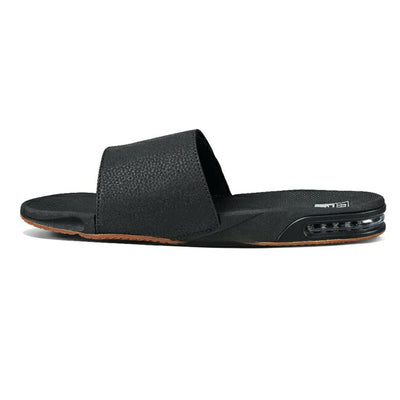 REEF リーフ FANNING SLIDE ファニングスライド BLACK/SILVER CI3632
