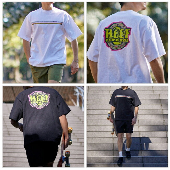 REEF リーフ 80's BRASIL S/S TEE 80'sブラジルショートスリーブティー RFTEM2414