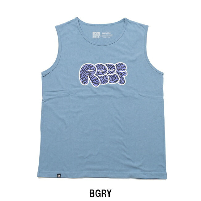 REEF リーフ 80's CORAL FUN TANKTOP 80'sコーラルファンタンクトップ RFTKM_M02 【 トップス ノースリーブ アウトドア 】