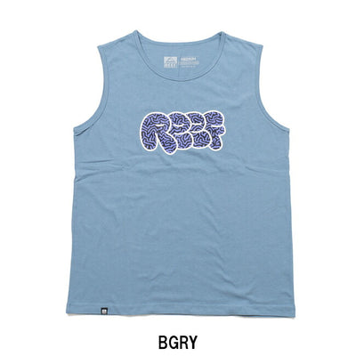 REEF リーフ 80's CORAL FUN TANKTOP 80'sコーラルファンタンクトップ RFTKM_M02 【 トップス ノースリーブ アウトドア 】