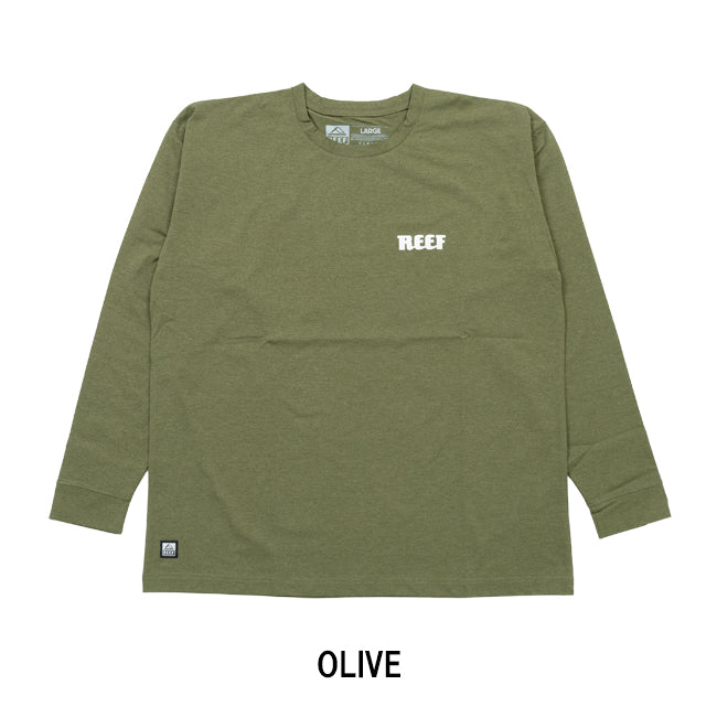 REEF リーフ HERITAGE LOGO RASH L/S TEE ヘリテージロゴラッシュ