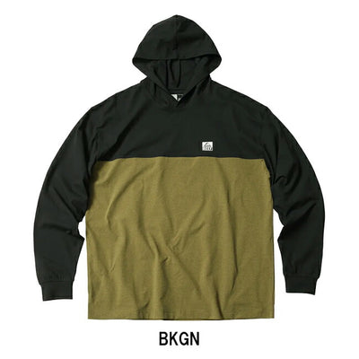 REEF リーフ BICOLOR RASH HOODIE バイカラーラッシュフーディ RFTEM2424