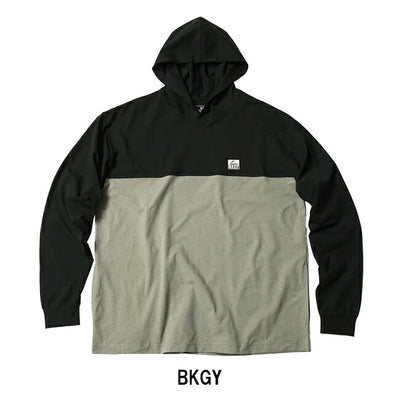 REEF リーフ BICOLOR RASH HOODIE バイカラーラッシュフーディ RFTEM2424