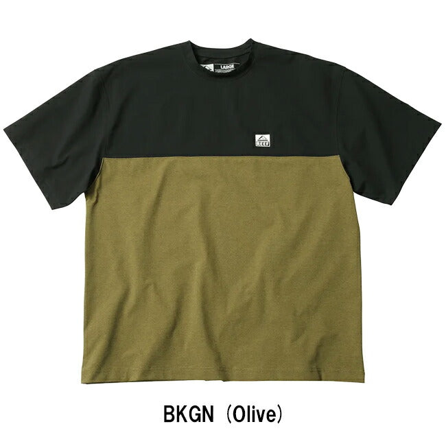 REEF リーフ BICOLOR RASH S/S TEE バイカラーラッシュショートスリーブティー RFTEM2422