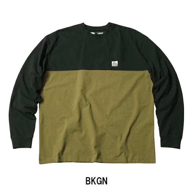 REEF リーフ BICOLOR RASH L/S TEE バイカラーラッシュロングスリーブティー RFTEM2421
