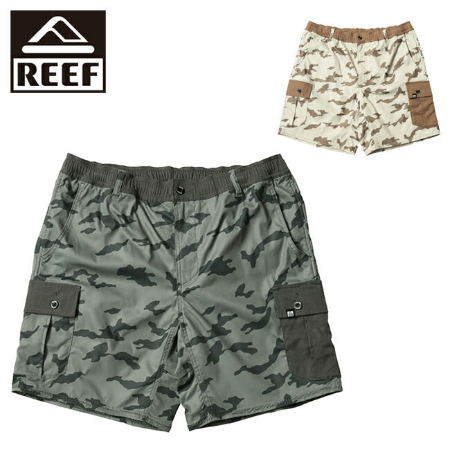 REEF リーフ CAMO CARGO SHORTS カモカーゴショーツ RFWSM2405