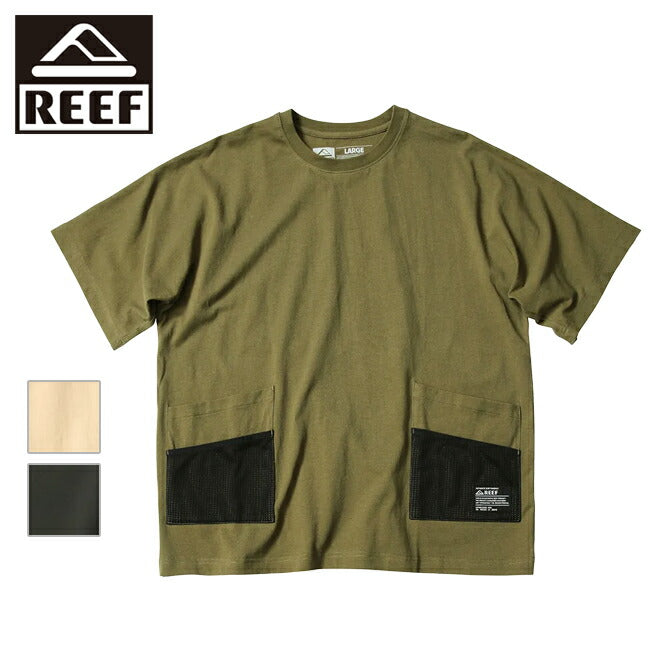 REEF リーフ DOUBLE POCKET S/S TEE ダブルポケットショートスリーブティー RFTEM2404
