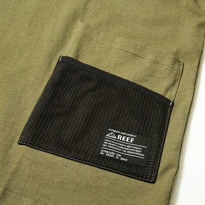 REEF リーフ DOUBLE POCKET S/S TEE ダブルポケットショートスリーブティー RFTEM2404
