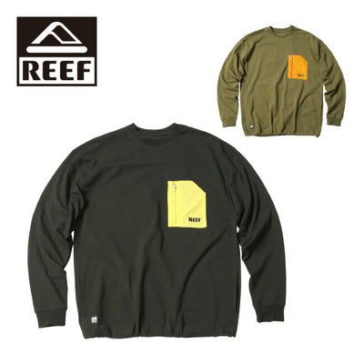 REEF リーフ MULTI POCKET L/S TEE マルチポケットロングスリーブティー RFTEM2408