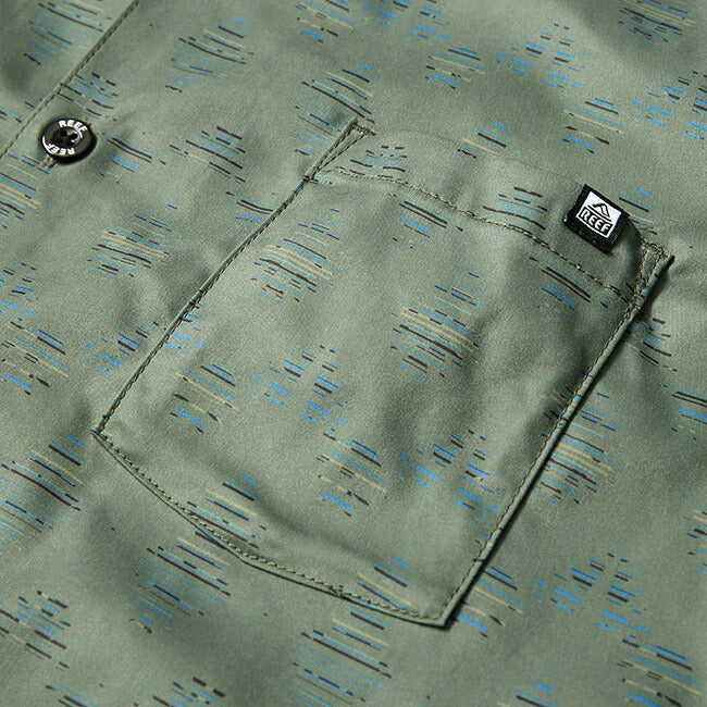 REEF リーフ SEDONA OPEN COLLAR S/S SHIRTS セドナオープンカラーショートスリーブシャツ RFWSM2401