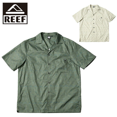 REEF リーフ SEDONA OPEN COLLAR S/S SHIRTS セドナオープンカラーショートスリーブシャツ RFWSM2401
