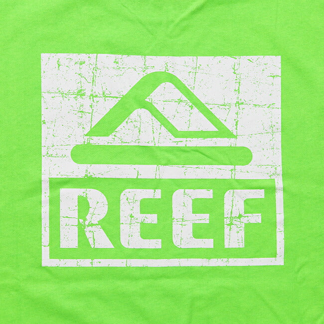 REEF リーフ SQUARE LOGO S/S TEE スクエアロゴショートスリーブティー RFTEM2412