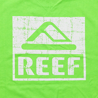 REEF リーフ SQUARE LOGO S/S TEE スクエアロゴショートスリーブティー RFTEM2412