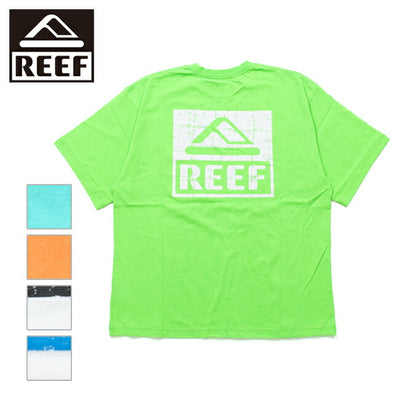 REEF リーフ SQUARE LOGO S/S TEE スクエアロゴショートスリーブティー RFTEM2412