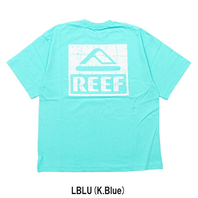 REEF リーフ SQUARE LOGO S/S TEE スクエアロゴショートスリーブティー RFTEM2412