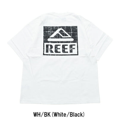 REEF リーフ SQUARE LOGO S/S TEE スクエアロゴショートスリーブティー RFTEM2412
