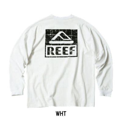 REEF リーフ SQUARE LOGO L/S TEE スクエアロゴロングスリーブティー RFTEM2335