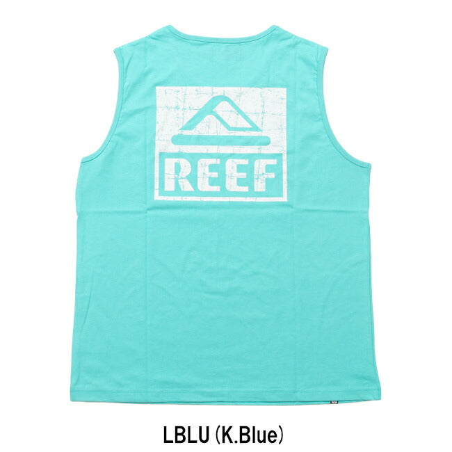 REEF リーフ SQUARE LOGO TANK スクエアロゴタンク RFTTM2303/RFTTM2401