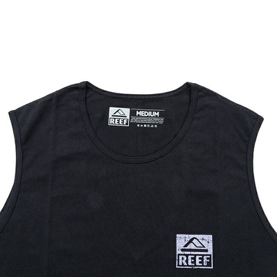 REEF リーフ SQUARE LOGO TANK スクエアロゴタンク RFTTM2303/RFTTM2401