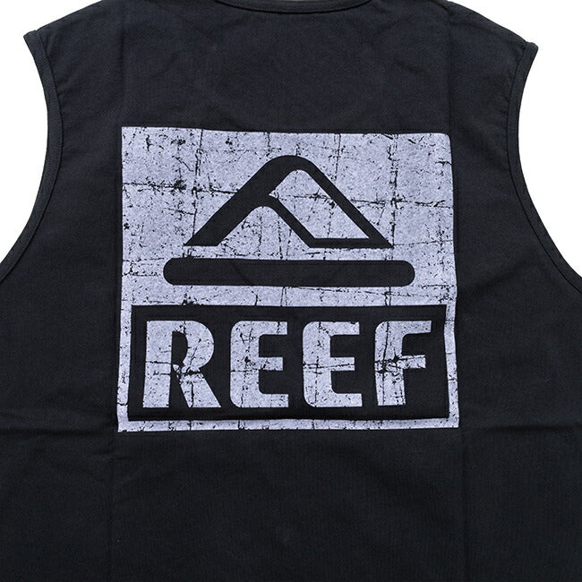 REEF リーフ SQUARE LOGO TANK スクエアロゴタンク RFTTM2303/RFTTM2401
