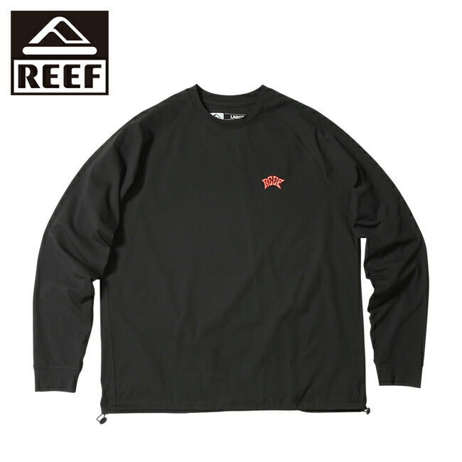 REEF リーフ BLACK EDITION RASH L/S TEE ブラックエディションラッシュロングスリーブティー Black/Coral RFTEM2520