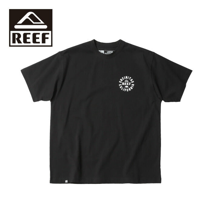 REEF リーフ ENCINITAS S/S TEE エンシニータスショートスリーブティー Black RFTEM2515