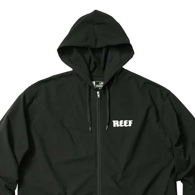 REEF - HERITAGE LOGO RASH FRONT ZIP HOODIE ヘリテージロゴラッシュ