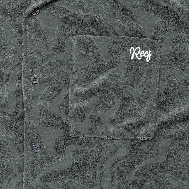 REEF リーフ GEOMETRIC PILE S/S SHIRTS ジオメトリックパイルショートスリーブシャツ RFWSL2501