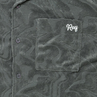 REEF リーフ GEOMETRIC PILE S/S SHIRTS ジオメトリックパイルショートスリーブシャツ RFWSL2501