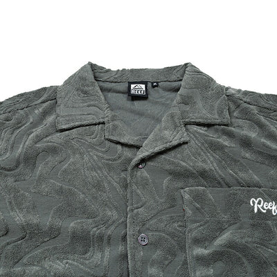 REEF リーフ GEOMETRIC PILE S/S SHIRTS ジオメトリックパイルショートスリーブシャツ RFWSL2501