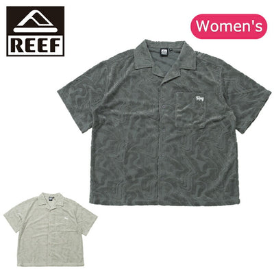 REEF リーフ GEOMETRIC PILE S/S SHIRTS ジオメトリックパイルショートスリーブシャツ RFWSL2501