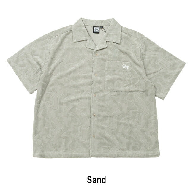 REEF リーフ GEOMETRIC PILE S/S SHIRTS ジオメトリックパイルショートスリーブシャツ RFWSL2501