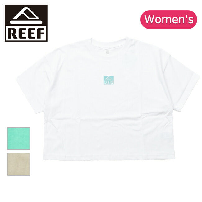 REEF リーフ Plating Square logo S/S TEE プレーティングスクエアログショートスリーブティー RFTEL2503