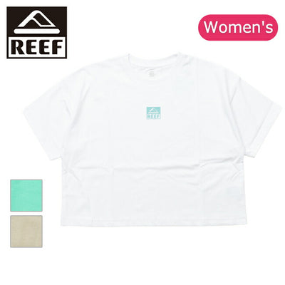REEF リーフ Plating Square logo S/S TEE プレーティングスクエアログショートスリーブティー RFTEL2503