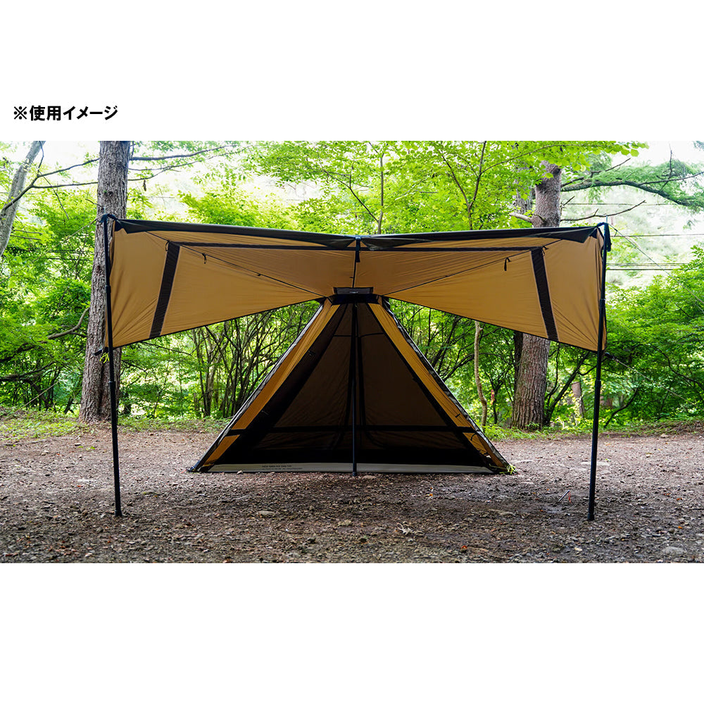 MESH INNER for YOKA TIPI メッシュインナーフォーヨカティピ Black