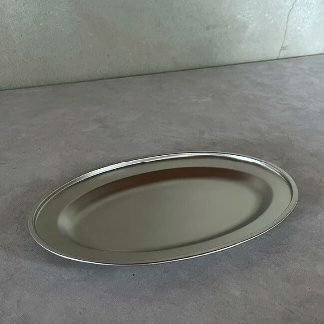 仔犬印 小判皿 30cm(マットフィニッシュ) 58330