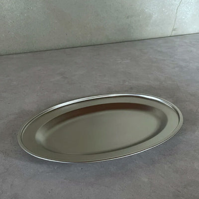 仔犬印 小判皿 30cm(マットフィニッシュ) 58330