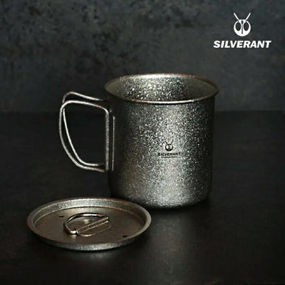 SILVERANT シルバーアント 結晶化チタン 蓋付きシングルマグ 400ml SAHW71608T