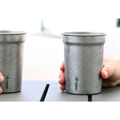 SILVERANT シルバーアント 結晶化チタン ビアカップ 400ml SAHW71134T