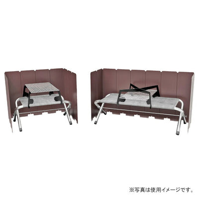 Bush Craft ブッシュクラフト SUS クロスファイヤースタンド用 ウインドシールド 51651
