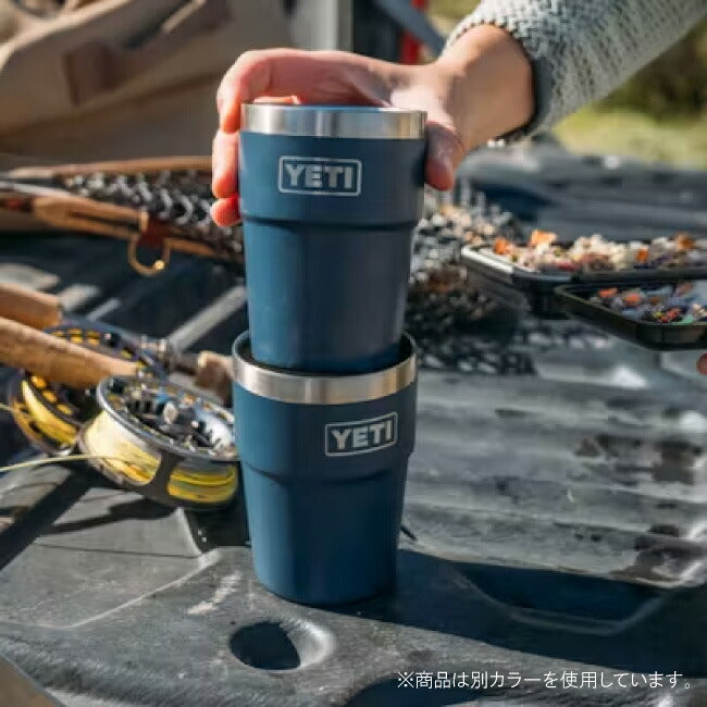 YETI イエティ RAMBLER 16oz STACKABLE CUP ランブラー 16オンス